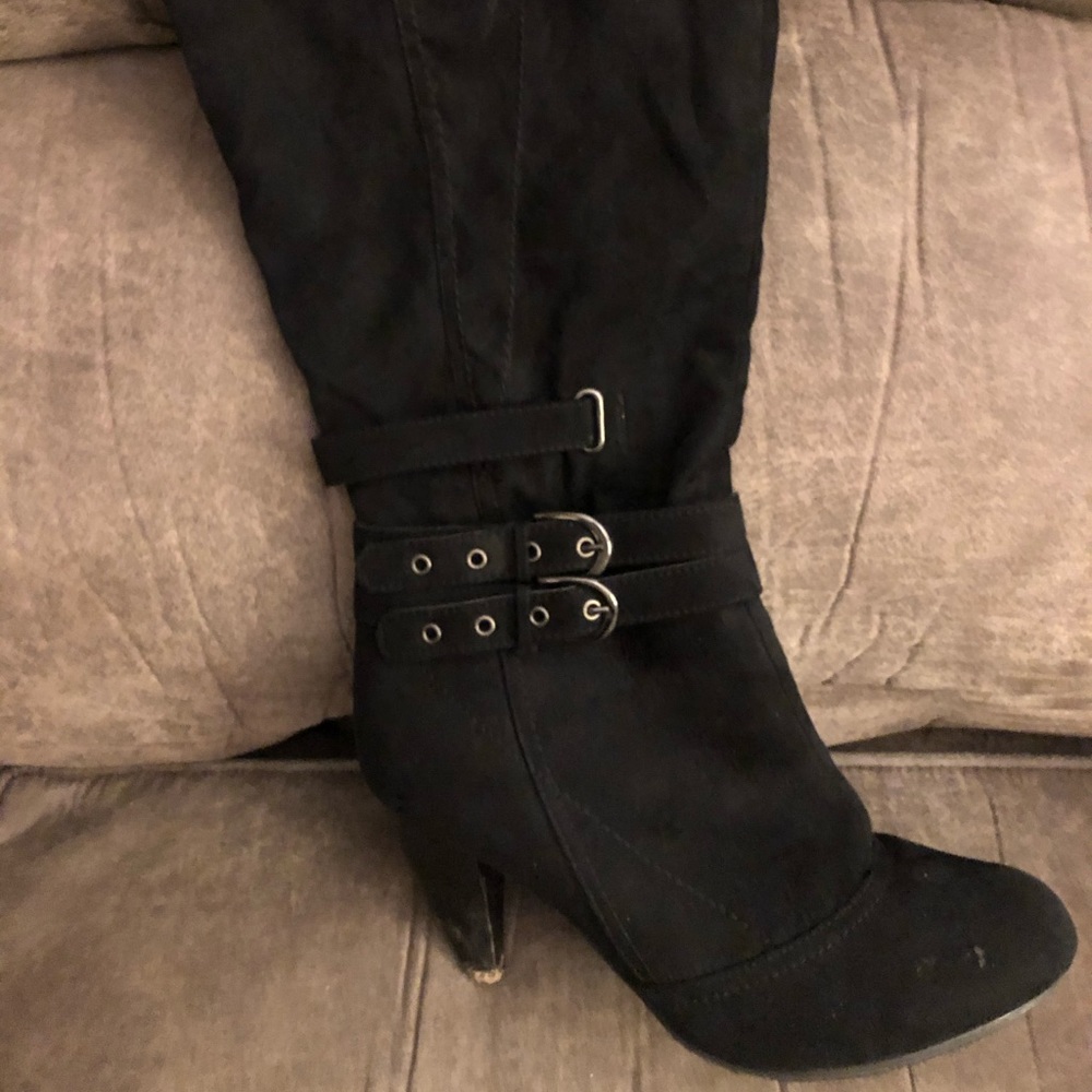 Just below knee boots